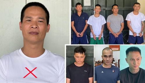 Đối tượng Bùi Quốc Ý và đồng phạm.