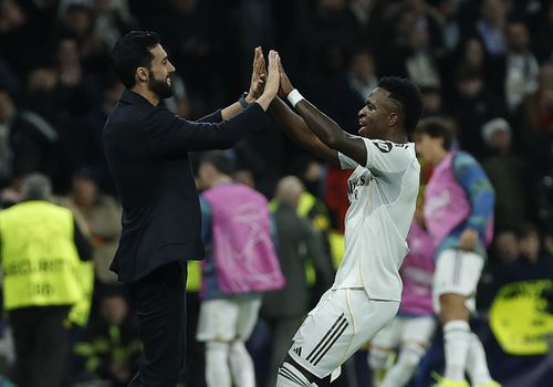 Niềm tin từ Arbeloa giúp Vinicius đạt hiệu suất cao. Ảnh: EFE
