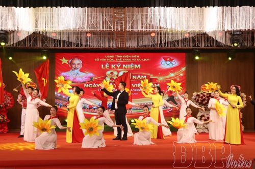 Tiết mục nghệ thuật chào mừng Kỷ niệm 80 năm Ngày Thể thao Việt Nam (27/3/1946 - 27/3/2026).