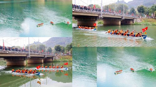 Sôi nổi Lễ hội Đua thuyền Pa So ở xã Phong Thổ.