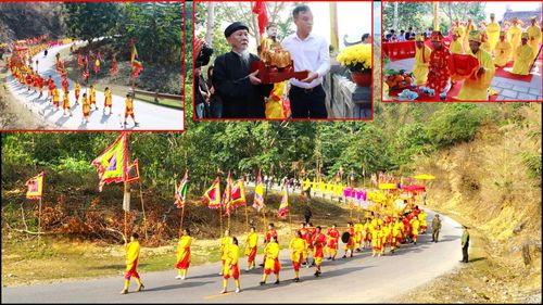 Độc đáo Lễ hội Đền thời Vua Lê Thái Tổ ở xã Lê Lợi.