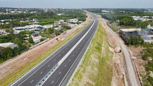 Tuyến cao tốc Biên Hòa - Vũng Tàu kết nối Đồng Nai và TP.HCM.