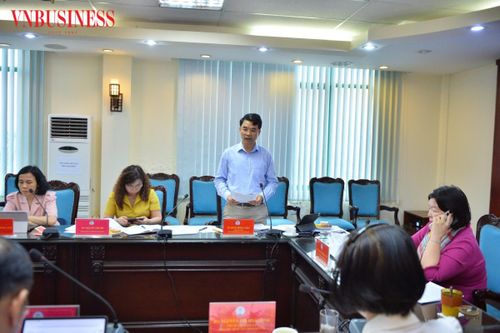 Phó Chủ tịch Liên minh HTX Việt Nam Đinh Hồng Thái phát biểu tại Hội nghị.