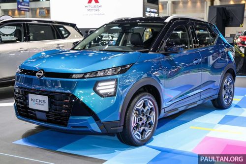 Trong khuôn khổ triển lãm ôtô quốc tế Bangkok International Motor Show 2026 (BIMS 2026), Nissan Kicks e-Power bản nâng cấp giữa vòng đời đã góp mặt tại gian trưng bày của hãng xe Nhật Bản.