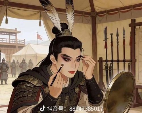 Cụm từ "tướng quân kem nền" trở thành chủ đề để cư dân mạng Trung Quốc giễu cợt về hình ảnh tướng quân trên màn ảnh thời nay. Ảnh: Weibo.