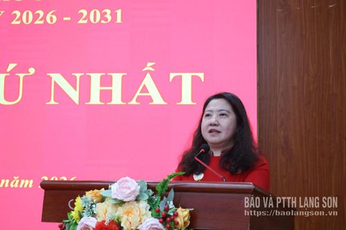 Đồng chí Chủ tịch UBND phường Kỳ Lừa khóa II phát biểu ý kiến tại kỳ họp