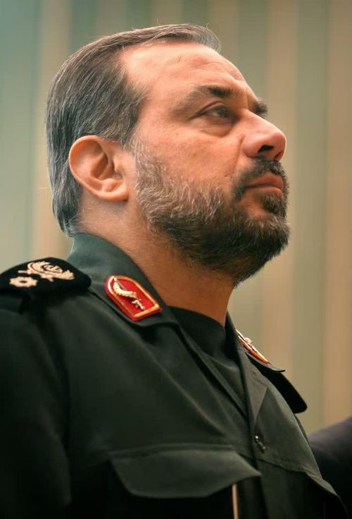 Ông Mohammad Baqer Zolqadr khi là phó tư lệnh IRGC vào năm 2004. Ảnh: Reuters/ Raheb Homavandi.