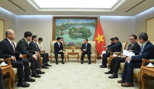 Phó Thủ tướng Bùi Thanh Sơn khẳng định hợp tác giữa các địa phương hai nước đóng vai trò quan trọng trong tổng thể mối quan hệ song phương, là kênh hợp tác thực chất nhằm làm sâu sắc hơn nữa quan hệ Đối tác chiến lược Việt Nam-Nhật Bản. Ảnh: VGP/Hải Minh
