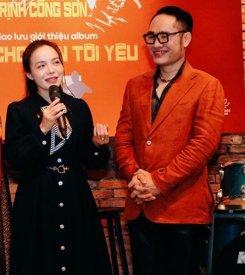 NSƯT Lan Anh và ca sĩ Khôi Minh.