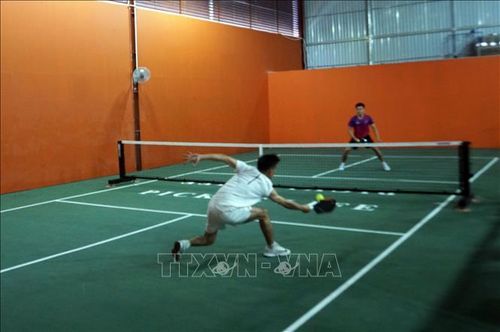 Các vận động viên thi đấu tại Giải Pickleball các câu lạc bộ tỉnh Gia Lai năm 2026.