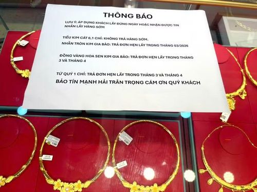 Thông báo của Bảo Tín Mạnh Hải.