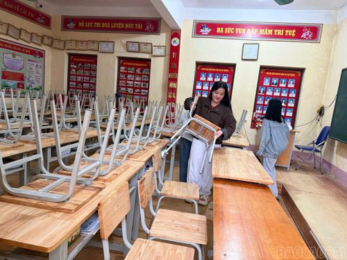 Phòng truyền thống được sử dụng làm phòng học.