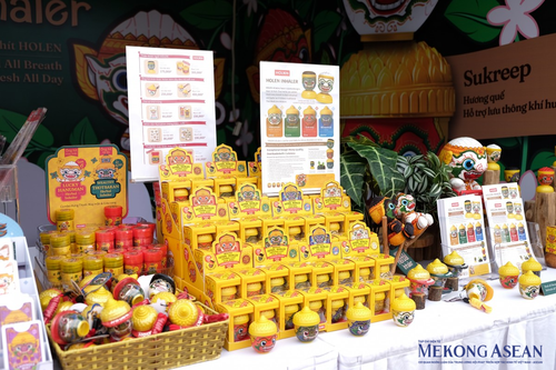 Gian hàng thảo dược Thái Lan. Ảnh: Tùng Dương/Mekong ASEAN