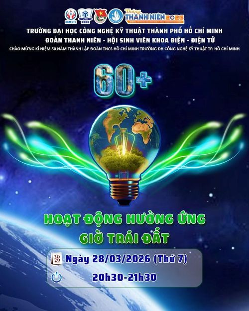 Hoạt động hưởng ứng Giờ Trái đất 2026 được triển khai trên diện rộng