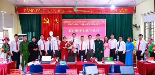 Các đại biểu HĐND xã Nam Quang khóa III, nhiệm kỳ 2026 - 2031.