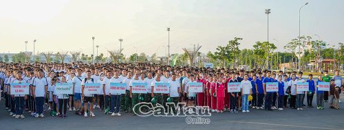  Các vận động viên tham gia Ngày chạy Olympic vì sức khỏe toàn dân năm 2026.