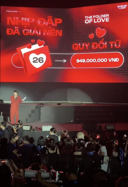 949 triệu đồng được quyên góp để ủng hộ, gây quỹ cho chương trình “Nhịp tim Việt Nam”.