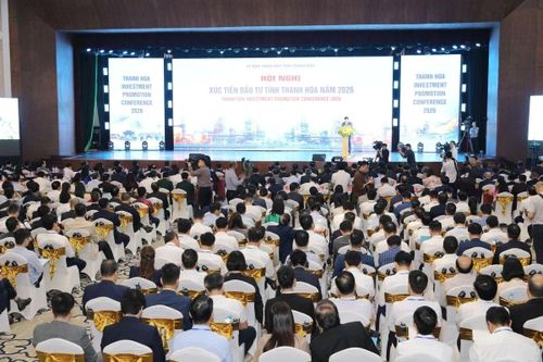 Quang cảnh Hội nghị xúc tiến đầu tư tỉnh Thanh Hóa năm 2026.
