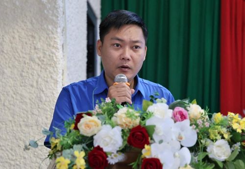 Phó Bí thư Tỉnh đoàn, Chủ nhiệm Ủy ban Kiểm tra Tỉnh đoàn Lâm Đồng Trần Việt Anh phát động phong trào.