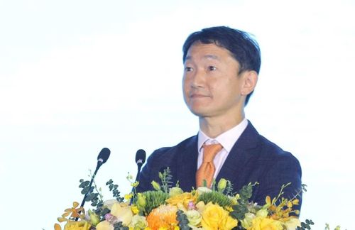 Ông Kenta Kawanabe,Tổng Giám đốc Công ty TNHH KCN Thăng Long Thanh Hóa. Ảnh: Báo Thanh Hóa.