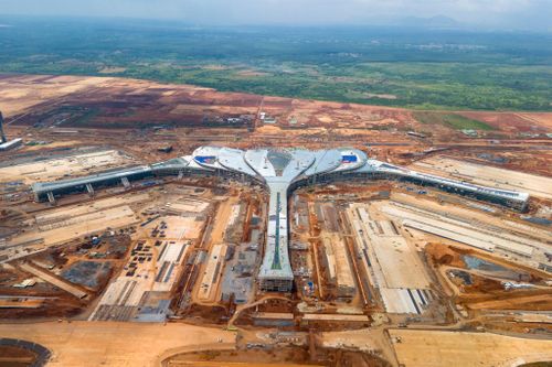 Sân bay Long Thành không chỉ tạo bước ngoặt về hạ tầng giao thông mà còn mở ra cơ hội hình thành đô thị sân bay và trung tâm logistics hiện đại. Ảnh: Quỳnh Danh.