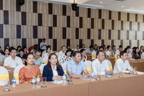 Các đại biểu và học viên tham gia lớp bồi dưỡng được tỏ chức tại tỉnh Quảng Trị