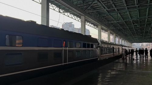 Trước đó, hôm 12/3, Trung Quốc và Triều Tiên cũng đã nối lại dịch vụ tàu khách quốc tế nối liền các thành phố của hai nước sau nhiều năm gián đoạn doa anh hưởng của đại dịch COVID-19. Ảnh chụp màn hình