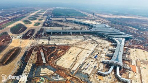 Sân bay Long Thành đưa vào khai thác giai đoạn 1 trong năm 2026 sẽ tạo động lực phát triển lớn cho Đồng Nai. Ảnh: Phạm Tùng
