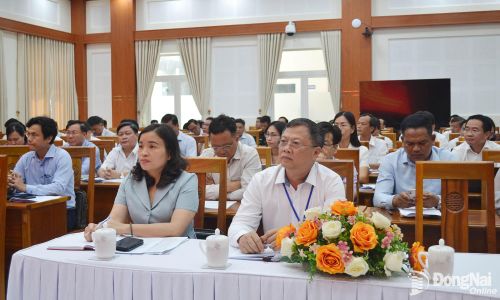 Các đại biểu dự hội nghị. Ảnh: Phương Hằng