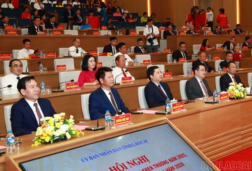 Các đại biểu dự hội nghị.