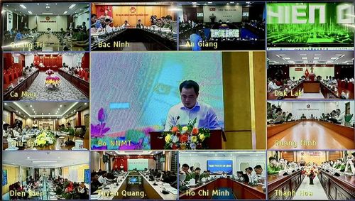 Hội nghị được tổ chức theo hình thức trực tuyến toàn quốc.