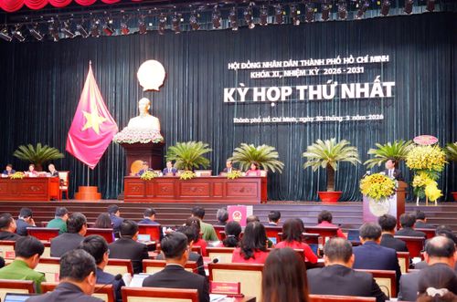 Quang cảnh Kỳ họp thứ Nhất, HĐND thành phố khóa XI, nhiệm kỳ 2026 - 2031