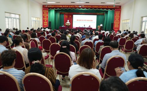 Quang cảnh hội nghị. Ảnh Vân Thư