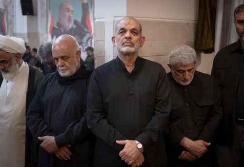 Ahmad Vahidi, lãnh đạo mới của IRGC, tại Tehran vào tháng 7/2025. Ảnh: NurPhoto.