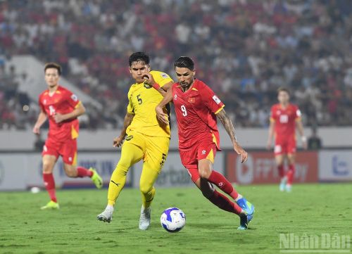 Hoàng Hên thể hiện sự tự tin của tân binh đội tuyển.