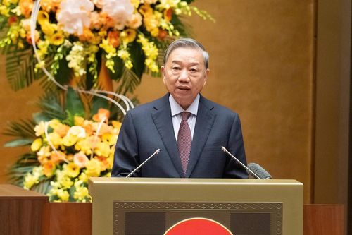 Tổng Bí thư Tô Lâm phát biểu chỉ đạo hội nghị. Ảnh: Quochoi.vn.