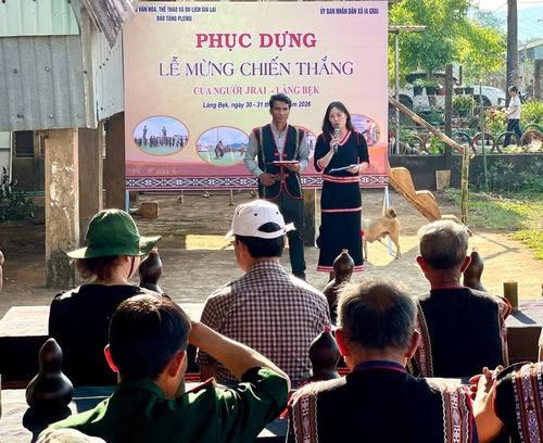 Quang cảnh buổi lễ. Ảnh: Lam Nguyên