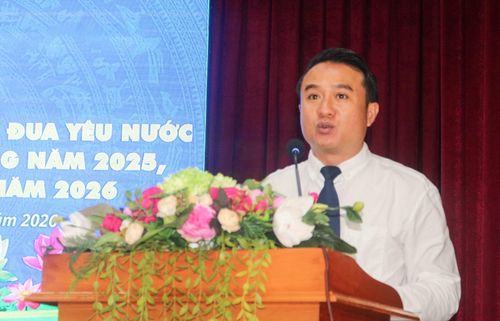 Chủ tịch UBND phường Phú Thủy Nguyễn Văn Nghị phát động phong trào thi đua năm 2026