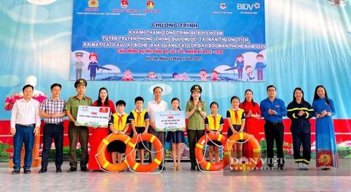 Công trình “Phòng, chống đuối nước cho trẻ em” được bình chọn vào top 10 công trình thanh niên tiêu biểu toàn quốc năm 2025.