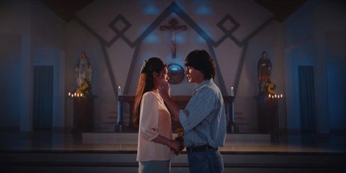 Phân đoạn tronh nhà thờ của Thiên Ân và Thiên.