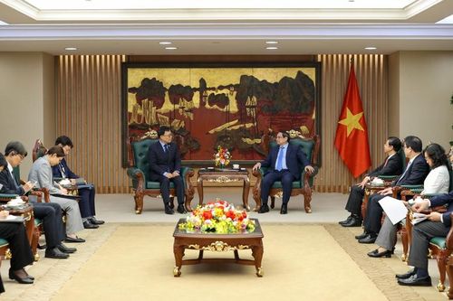 Đại sứ cho biết tích cực trao đổi với Chính phủ và các tập đoàn năng lượng Hàn Quốc để tăng cường hợp tác với Việt Nam trong vấn đề bảo đảm an ninh năng lượng - Ảnh: VGP/Nhật Bắc