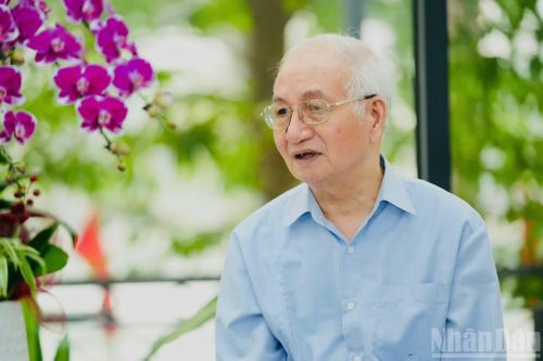  Ông Đào Ngọc Nghiêm, Phó Chủ tịch Hội Quy hoạch phát triển đô thị Việt Nam. (Ảnh: HỒNG QUÂN) 