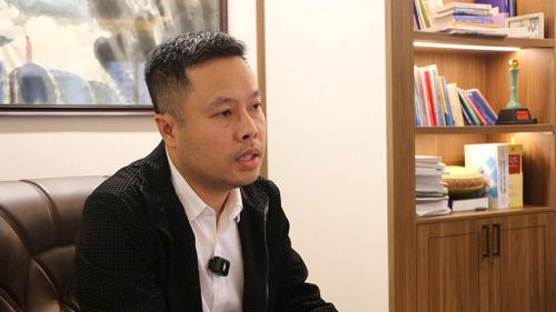 TS. Hán Minh Cường, Viện trưởng Viện Khoa học Công nghệ Xây dựng AIST, Chủ tịch SGroup Việt Nam. Ảnh: Minh Hằng - TTXVN