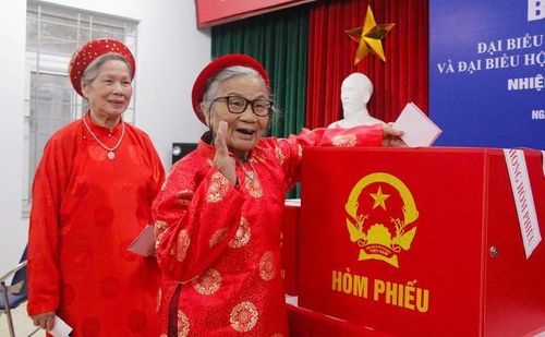 Tổng Bí thư Tô Lâm khẳng định, cuộc bầu cử ngày 15/3/2026 vừa qua đã để lại một dấu ấn rất quan trọng: đó là sự hội tụ của ý Đảng, lòng dân và khát vọng phát triển đất nước. Ảnh Phương Cúc.