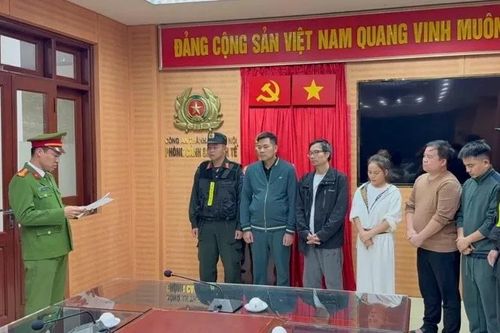 Các đối tượng trong vụ án - Ảnh: BCA
