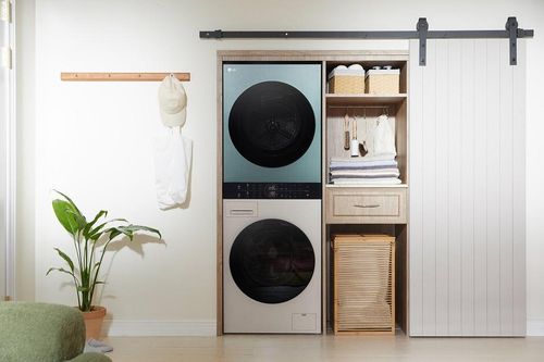 Sức mạnh của LG WashTower nằm ở sự kết hợp hoàn hảo giữa máy giặt và máy sấy trong một thiết kế liền khối
