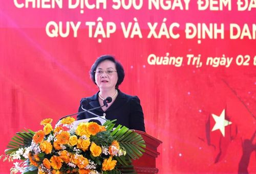 Phó Thủ tướng Chính phủ Phạm Thị Thanh Trà phát biểu tại buổi lễ. Ảnh: T.Đ.