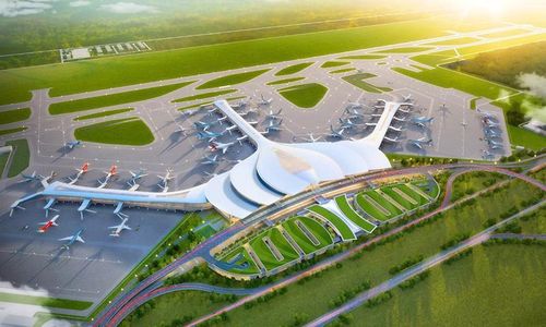 Phối cảnh nhà ga hành khách sân bay quốc tế Long Thành. Ảnh: ACV
