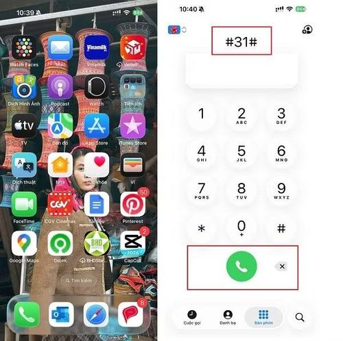  Hãy tắt chế độ giấu số. 