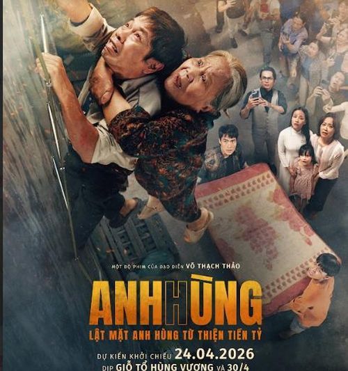 Phim Việt “Anh hùng” trở thành điểm nhấn cho mùa phim lễ năm nay. Ảnh Poster
